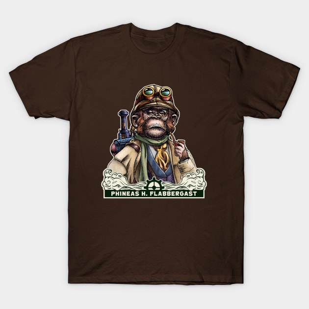 Phineas H. Flabbergast T-Shirt by ChetArt